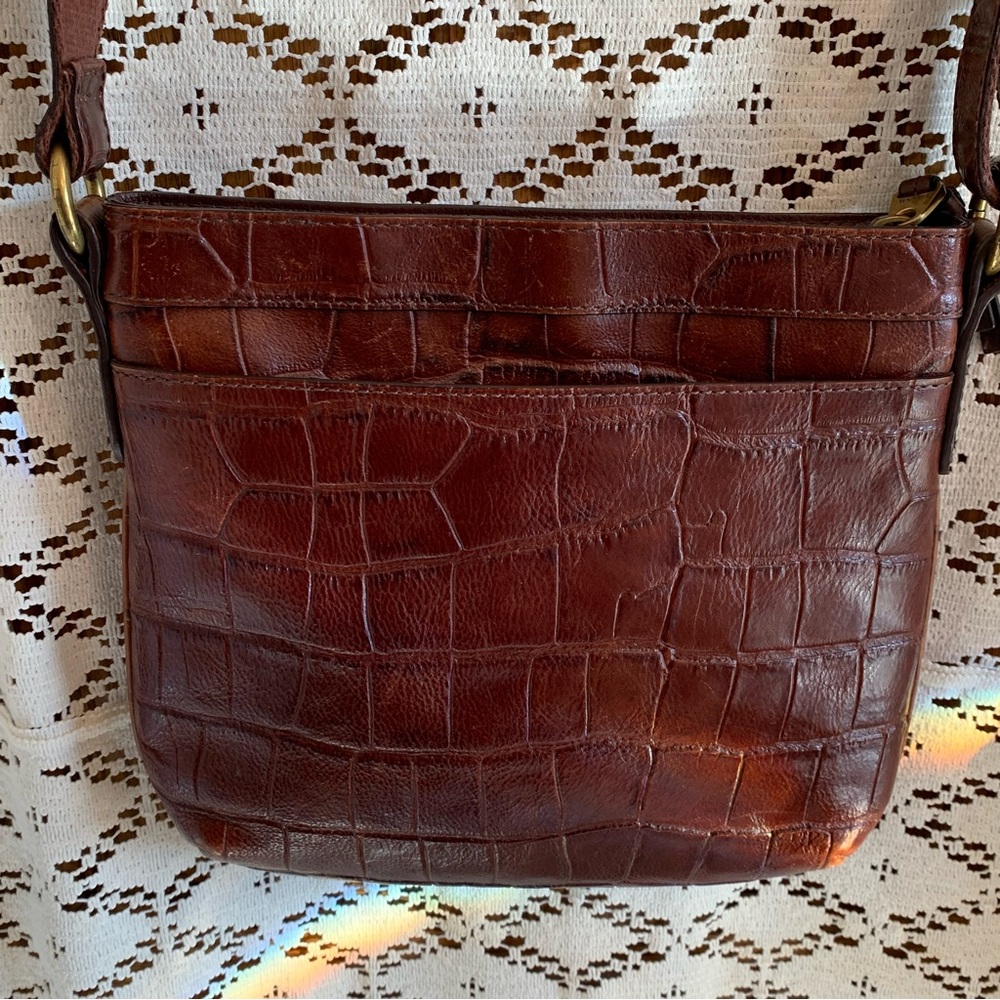 Fossil Leather Crossbody Bag - Picture 4 of 15